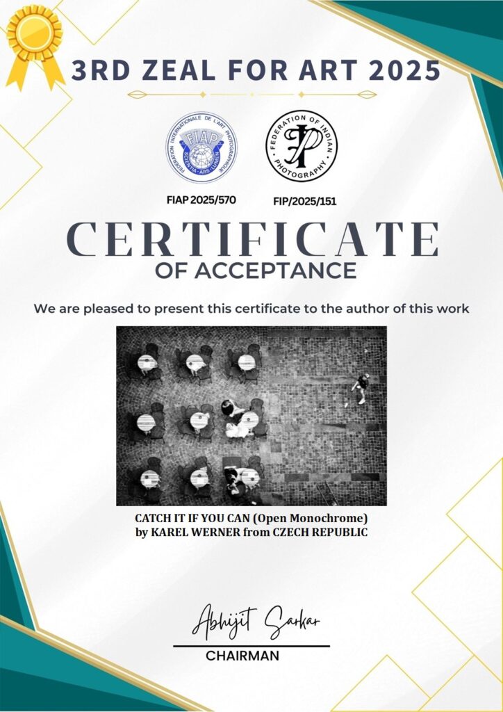 Certicifate of ACCEPTANCE